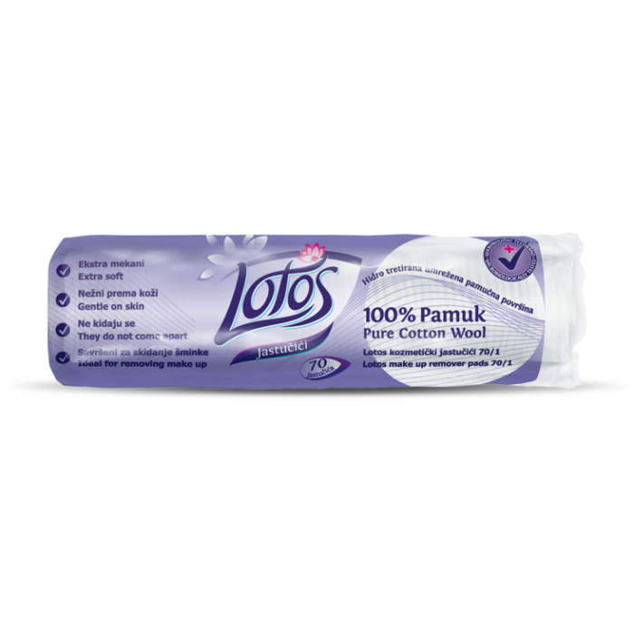 Lotos pamučne blaznice 70/1, cotton pads